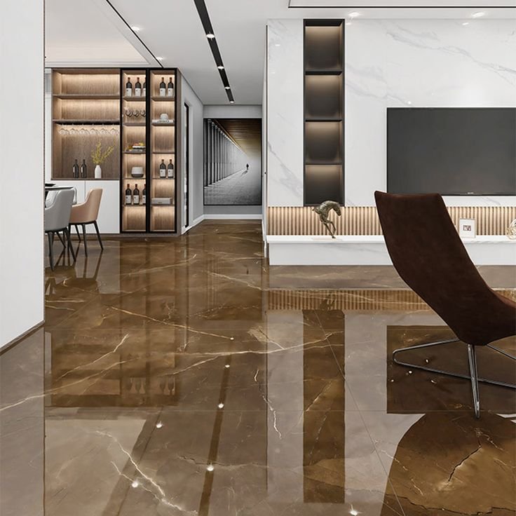 Tile flooring