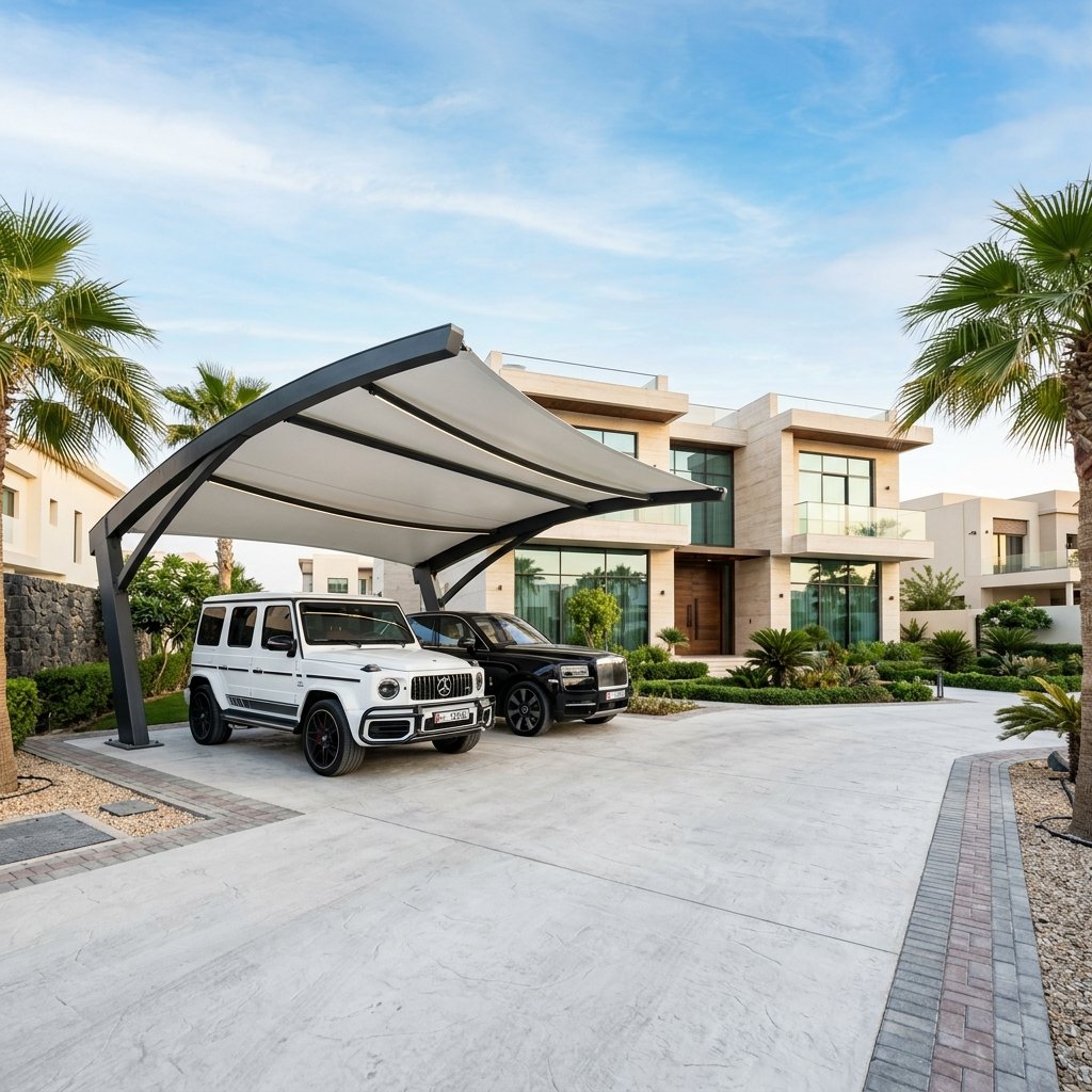 Car Parking Shades in Qatar